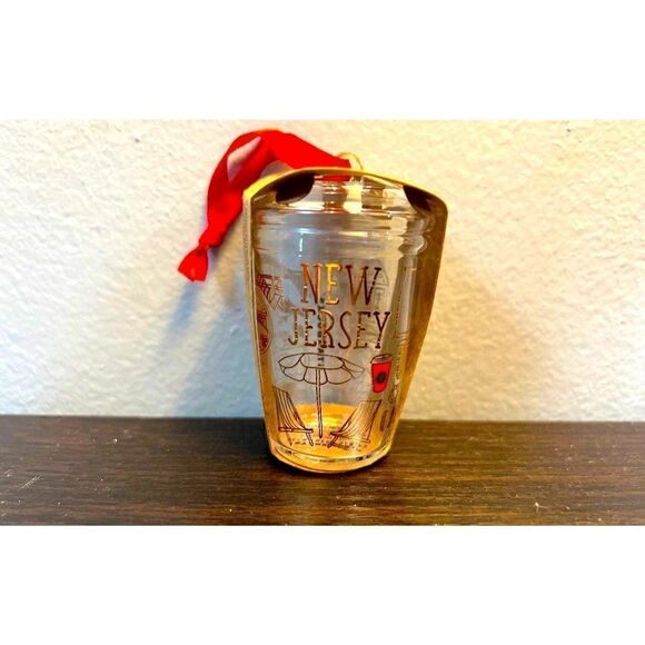 STARBUCKS BEEN THERE SERIES - NEW JERSEY - 2021 GLASS ORNAMENT - HTF! - RARE! - Picture 1 of 8